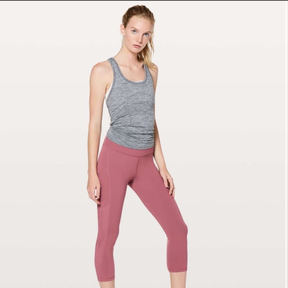 Lululemon ready to race crop 21” - Picture 2 of 5